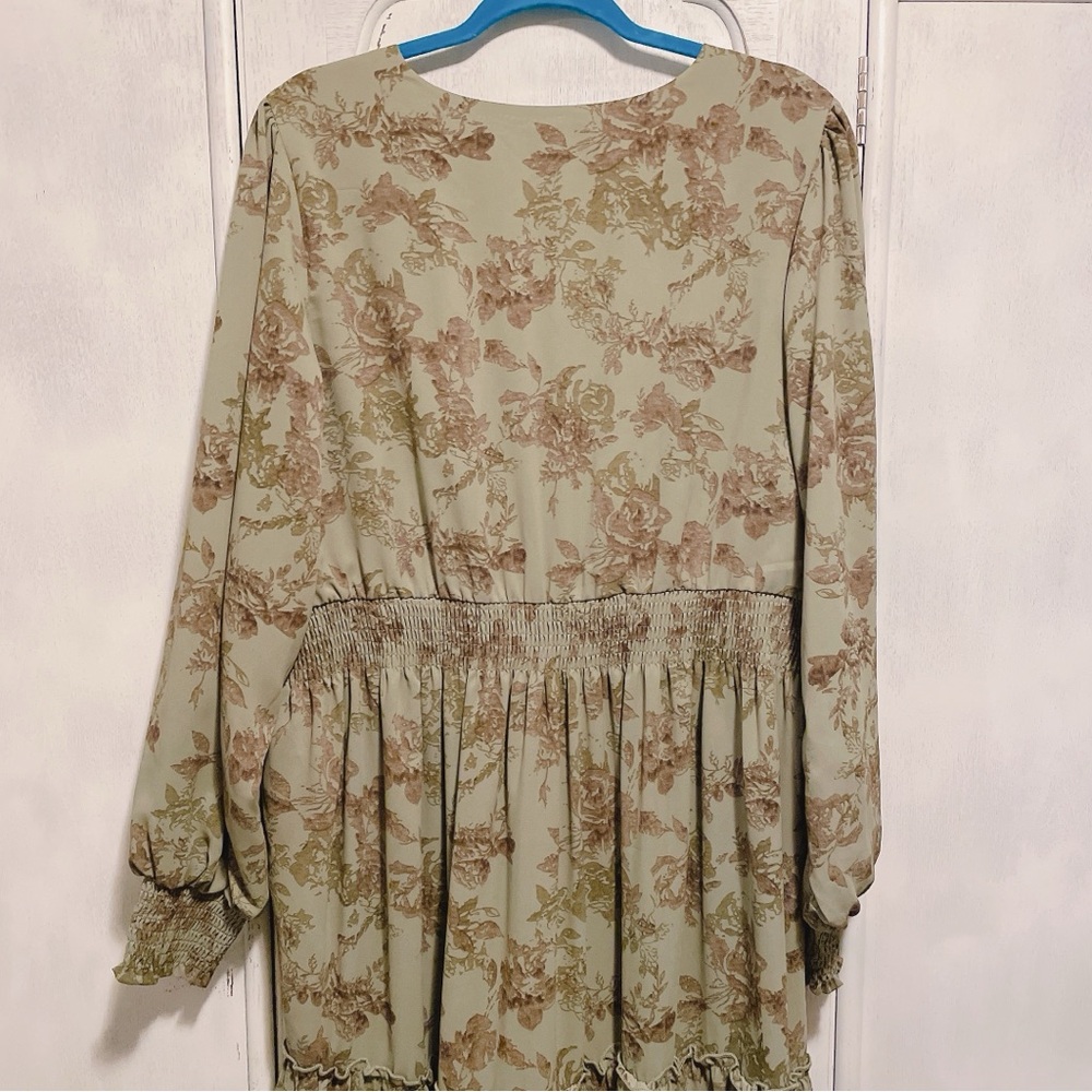 Milkerose Jacey Dress in Laurel Leaf Size 2X - Picture 12 of 13